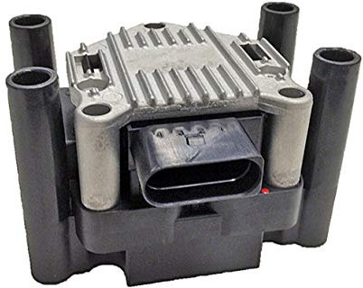 HELLA 5DA 358 000-171 Zündspule - 12V - 4-polig - Blockzündspule - geschraubt