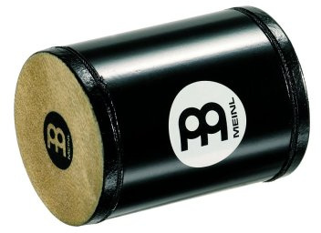 Meinl Percussion SH6-S-BK Rawhide Shaker (Small), 8 cm Länge, schwarz