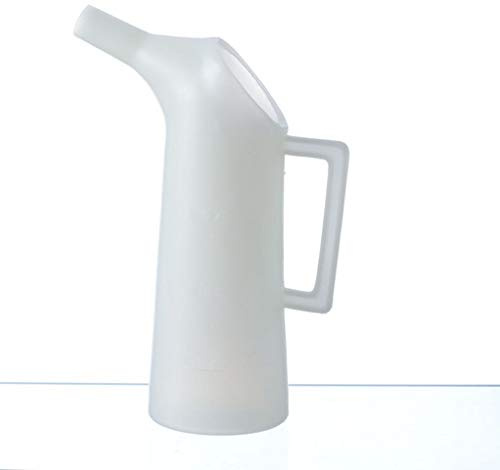 ENOLANDIA ENO009 Caraffa Graduata Imbuto Olio, 1 l,