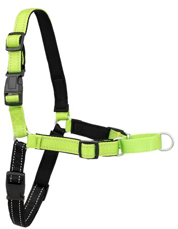 PetSafe Easy Walk Deluxe Dog Harness, No Pull Dog Harness – Perfect for Leash & Harness Training – Stops Pets from Pulling and Choking on Walks – Medium, Apple
