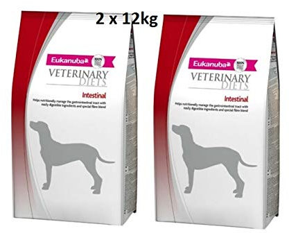 Eukanuba Intestinal Veterinary Diet Dog 2 x 12 kg = 24kg