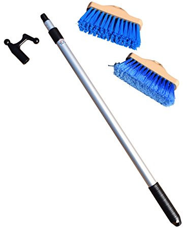 YACHTICON Bootshaken Waschbürsten Set
