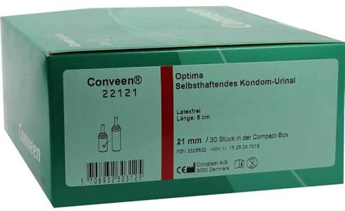 CONVEEN Optima Kondom Urinal 5 cm 21 mm 22121 30 St