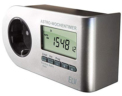 ELV WTA100 Premium-Wochentimer/Zeitschaltuhr mit Astrofunktion