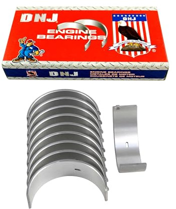 DNJ RB3122 Rod Bearings for 2004-2012 Chevrolet, GMC, Hummer, Isuzu Canyon, Colorado, H3, H3T, i-350, i-370 3.5L, 3.7L DOHC L5 20V 211cid, 223cid VIN 6, VIN E