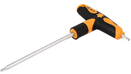 sourcing map Torx Tournevis T40 Sécurité Étoile Tournevis avec 5,2 CR-V Arbre et T Poignée