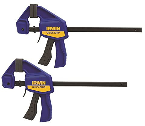 IRWIN T5462EL7 QUICK-GRIP 150mm (6) Mini Clamp - 2 Pack, Multi