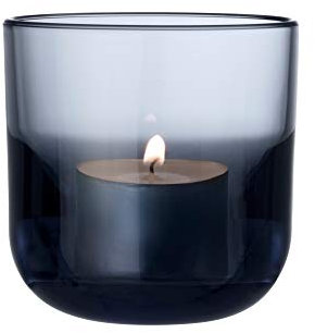 Iittala Nappula Windlicht regenblau 73 mm