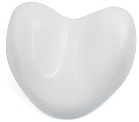 uxcell Weiß Wasserdicht Herz Form Spa Badkissen für Badewanne Whirlpool DE de