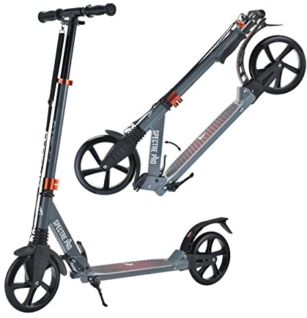 Apollo 200mm Wheel City Scooter - Spectre Pro | Luxus Cityroller mit Doppel Federung, | City-Roller klappbar und verstellbar | City Roller für Kinder | Roller für Erwachsene | Kinderroller ab 6 Jahre