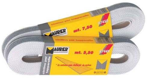 MAURER Cintino Tapparella Cotone Grigio Avorio 5,5m x 2,5m