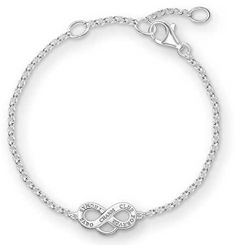 THOMAS SABO Charm Club SET0359-494-11-L343 Armband, Silver, 19,5 cm