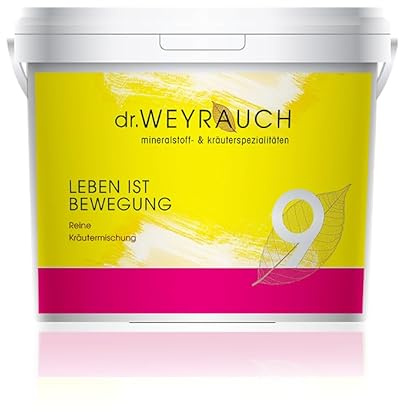 Dr. Weyrauch Nr. 9 Leben ist Bewegung - Ergänzungsfutter für Pferde - 1,2 kg Dose