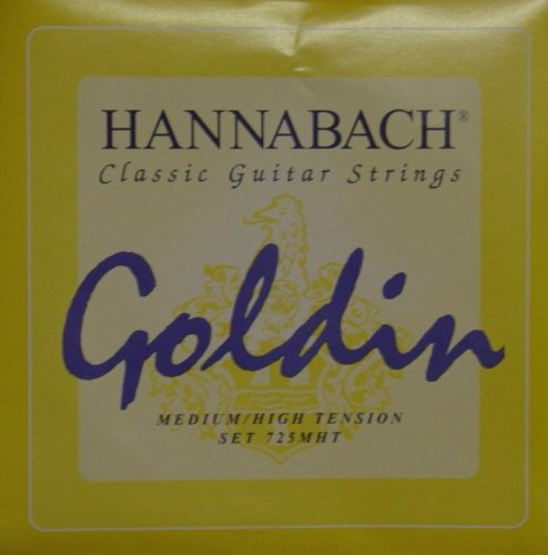 Hannabach 725 'Goldin' Konzertgitarre, medium/high Tension