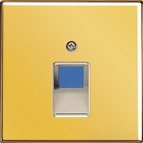 Jung LS969-1UAGGO - Placa telefono sistema uae oro