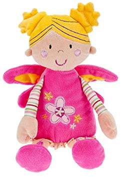 Mousehouse Gifts Rosa 31cm große weiche Stofffee Weich- & Stoffpuppen Poupetta Fee Mädchen