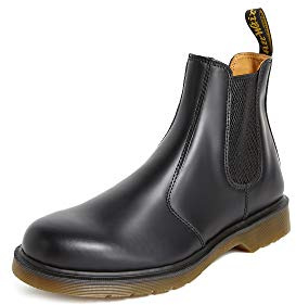 Dr. Martens 2976, Boots mixte adulte - Noir (Black Smooth), 39 EU (6 UK)