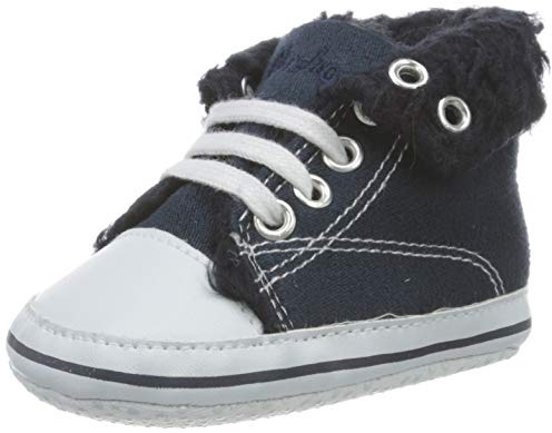 Playshoes Unisex-Kinder Baby Krabbelschuhe