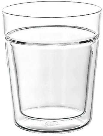 Hario VD 260 ml Rock Glas isoliert doppelwandig Trinkglas
