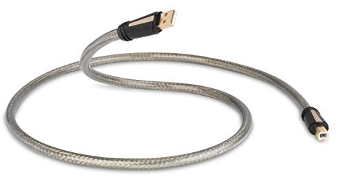 QED QE3248 Reference USB A-B Cable, 3m Silver