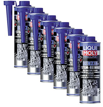 6x LIQUI MOLY 5153 Pro-Line Benzin-System-Reiniger Kraftstoff Additiv 500ml