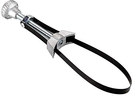 Alyco - Llave de Fleje, para Filtros de Aceite 110-155, con Tornillo de Aluminio - 198855