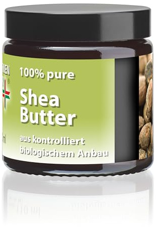 Bio-Shea Butter intensiv pflegende Naturbutter | 100% naturreine afrikanische Butter | 110 ml | zertifizierte Bio Kosmetik | trockene bis sehr trockene Haut | CRISTINEN MOOR