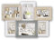 ZEP TY1449 Collezione Vincennes Multipla a 5 Vani, in Legno, Colore: Beige/Bianco/Blu, beige/blanc/bleu