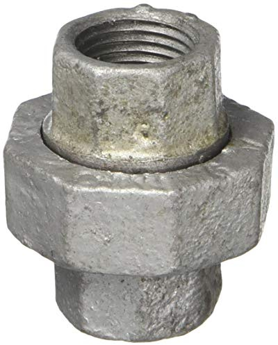 LDR Industries 311 U-12 Union, 1/2-Inch, Black