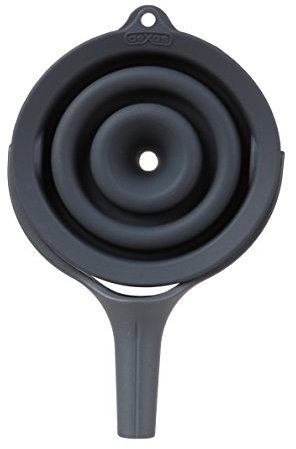 Dexas POP Imbuto pieghevole in silicone, diametro 11,4 cm, grigio