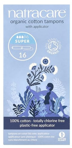 Natracare Tampón aplicador - Super 2 X 16