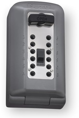 Kidde AccessPoint 002047 KeySafe Professioneller Sicherheitsschlüsselkasten, Grau