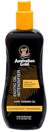 Australian Gold Exotic Oil Spray, Marron, Aromatic 237 Mililitros