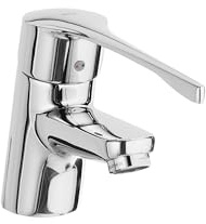 Roca,Victoria,PRO - Grifería monomando para lavabo con maneta gerontológica para Personas con Movilidad Reducida , enganche para cadenilla,A5A3123C00