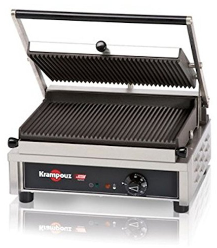 Krampouz Grill Panini Medium rainuré