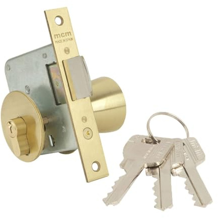 Mcm 1561-3-70 - Pomo cerradura entrada 70mm laton