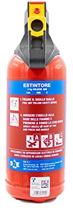 ESTINTORE per AUTO 2kg A POLVERE OMOLOGATO EN 3-7