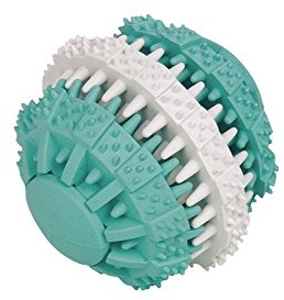 Nobby 60469 Vollgummi Ball DENTAL Fun, zweifarbig