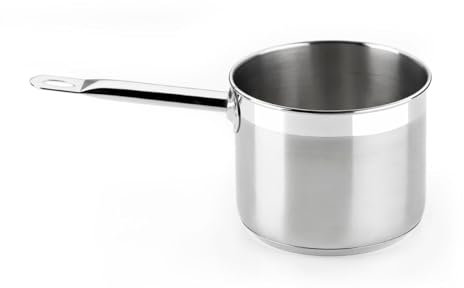 BRA Profesional | Pot à Lait, 12 cm, Acier Inoxydable 18/10, Compatible Tous Feux Dont Induction