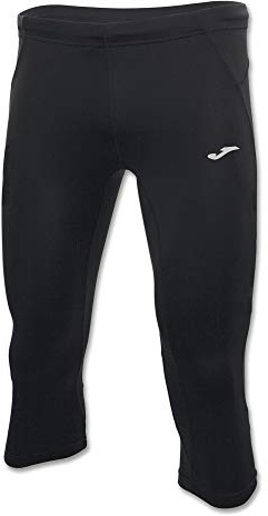 Joma Hombre Pantalones térmicos, Negro, L