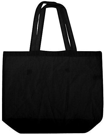 Westford Mill Maxi Bag for Life, 35 x 39 x 13 cm, Black