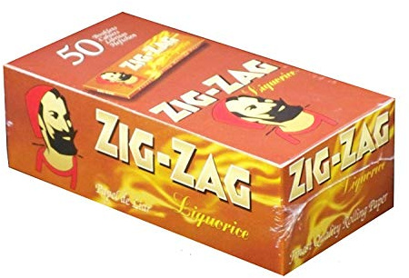 ZIG-ZAG Zigarettenpapier, 50 Stück, Pappe