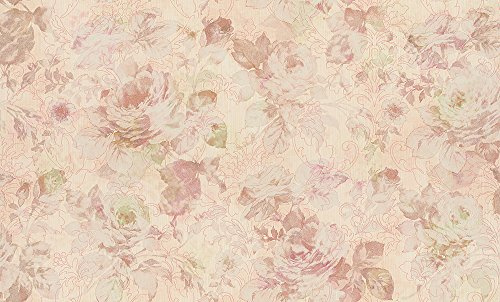 A.S. Création Tapete Garden of Eden Mustertapete mit Glitter fein strukturiert creme, rosa, 300403