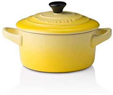 LE CREUSET Stoneware Petite Round Casserole, 0.25 L - Soleil