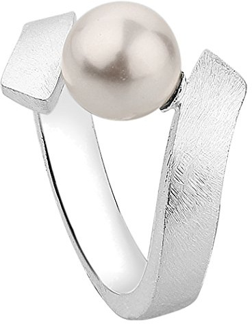 Nenalina Ring Silber 925 Damen Silberring Damenring mit hochwertiger | Glasperle