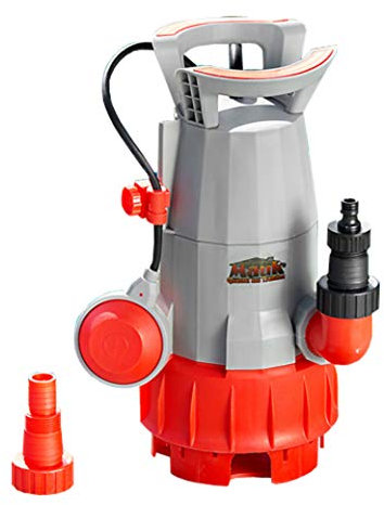 Mauk Tauchpumpe Hochwasserpumpe Absaugpumpe mit einstellbarer Absaughöhe und Schwimmerschalter für automatisches Ein- und Ausschaltung