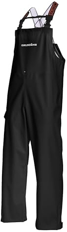 Grundens Mens Neptune Bib Black MD One Size