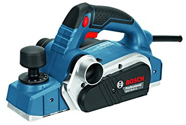 Bosch Professional Hobel GHO 26-82 D (Leistung 710 Watt, inkl. Staubbeutel, Winkelschraubendreher, Parallelanschlag)