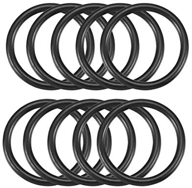 sourcing map O Ringe Dichtungsringe 32x26x3mm NBR 10 Stück | Wasserhahn Spülventile Waschbecken Duschablauf Hydraulik Rohrschlauch Rund Gummi Dichtung O Ring Seals Unterlegscheibe