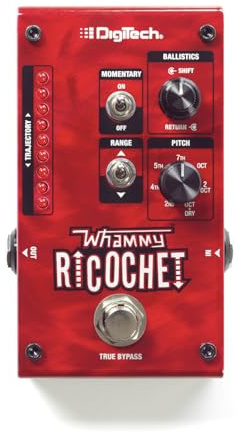 DigiTech D IT Whammy Ricochet Pitch Shift Pedal, Rojo